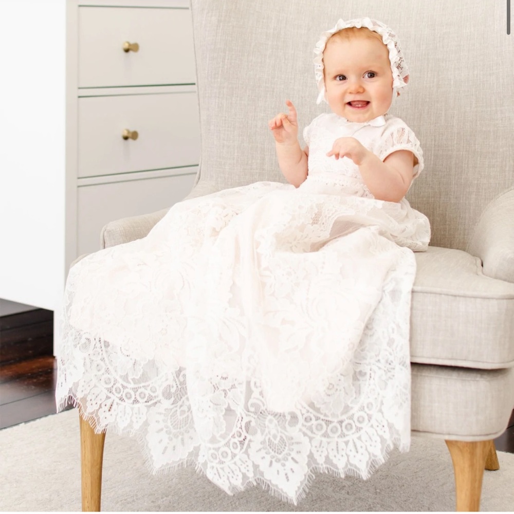 Baptism dress never worn.